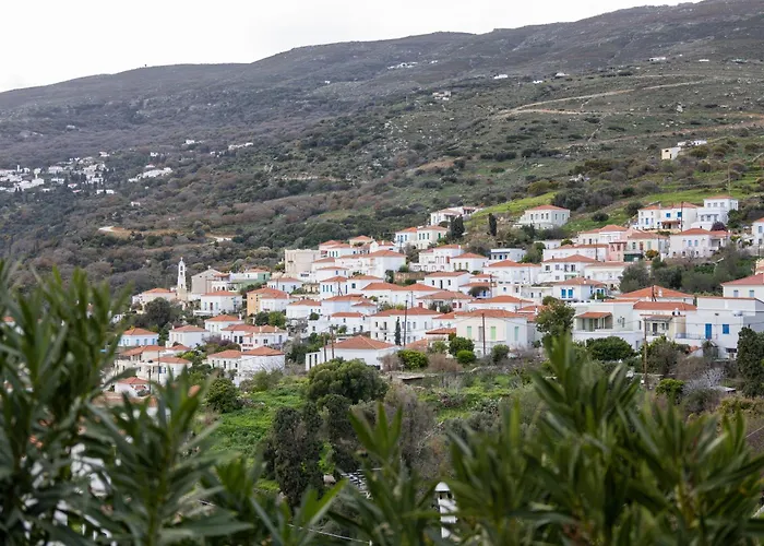 Andros With Free Parking アパート Steniaí