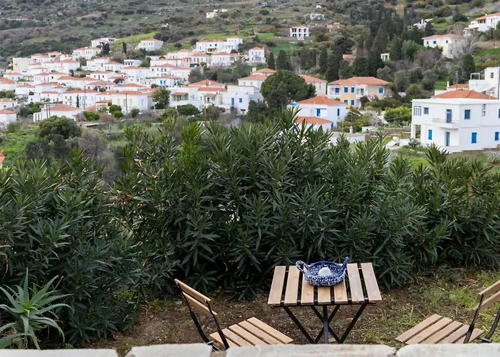 アパート Andros With Free Parking Steniaí